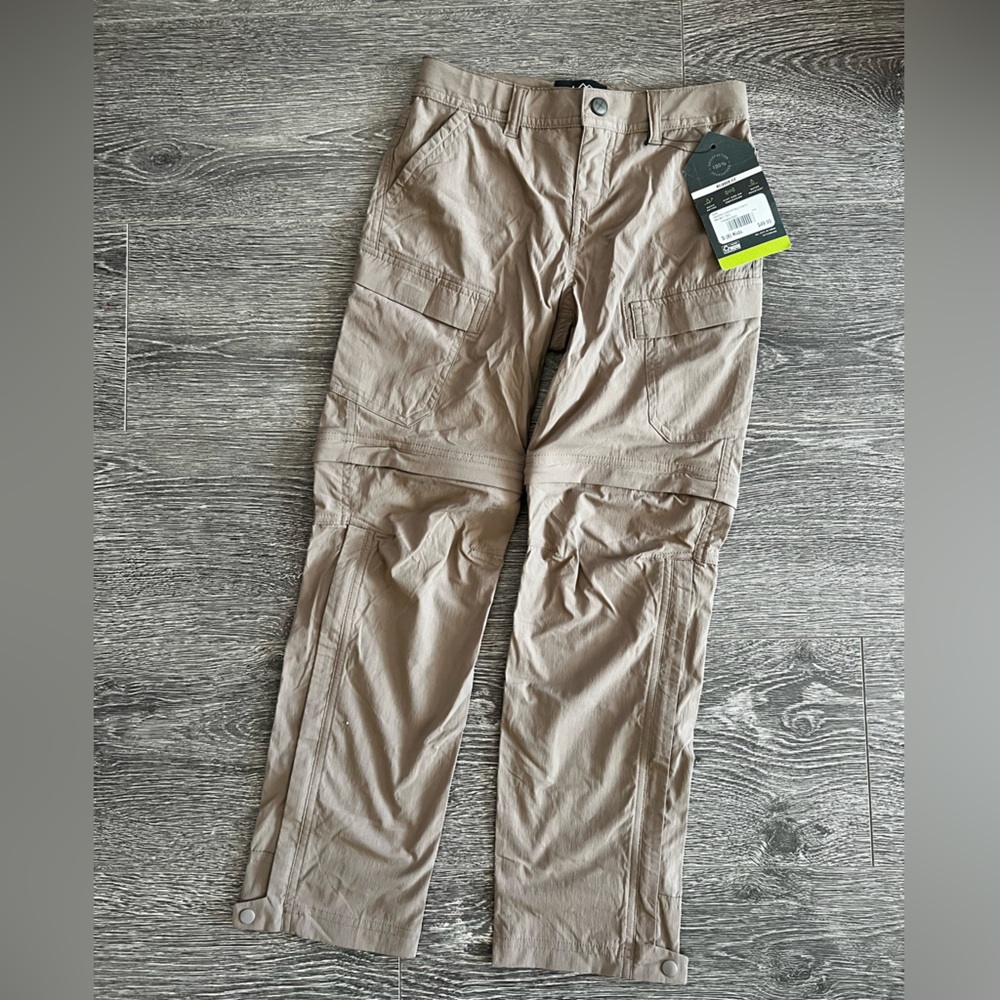 Girls REI Sahara convertible pants / shorts new with tag size small (8)